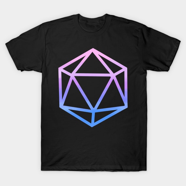 Bisexual Bard: DnD pride T-Shirt by TheDoodlemancer